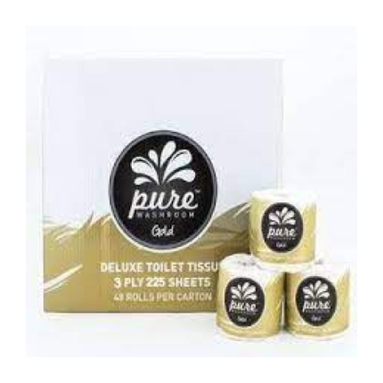 PURE LUXURY 3PLY 225 SHEET T/ROLL PW225G