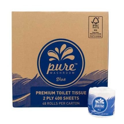 Toilet Tissue 2 Ply 400 Sheet Carton 48